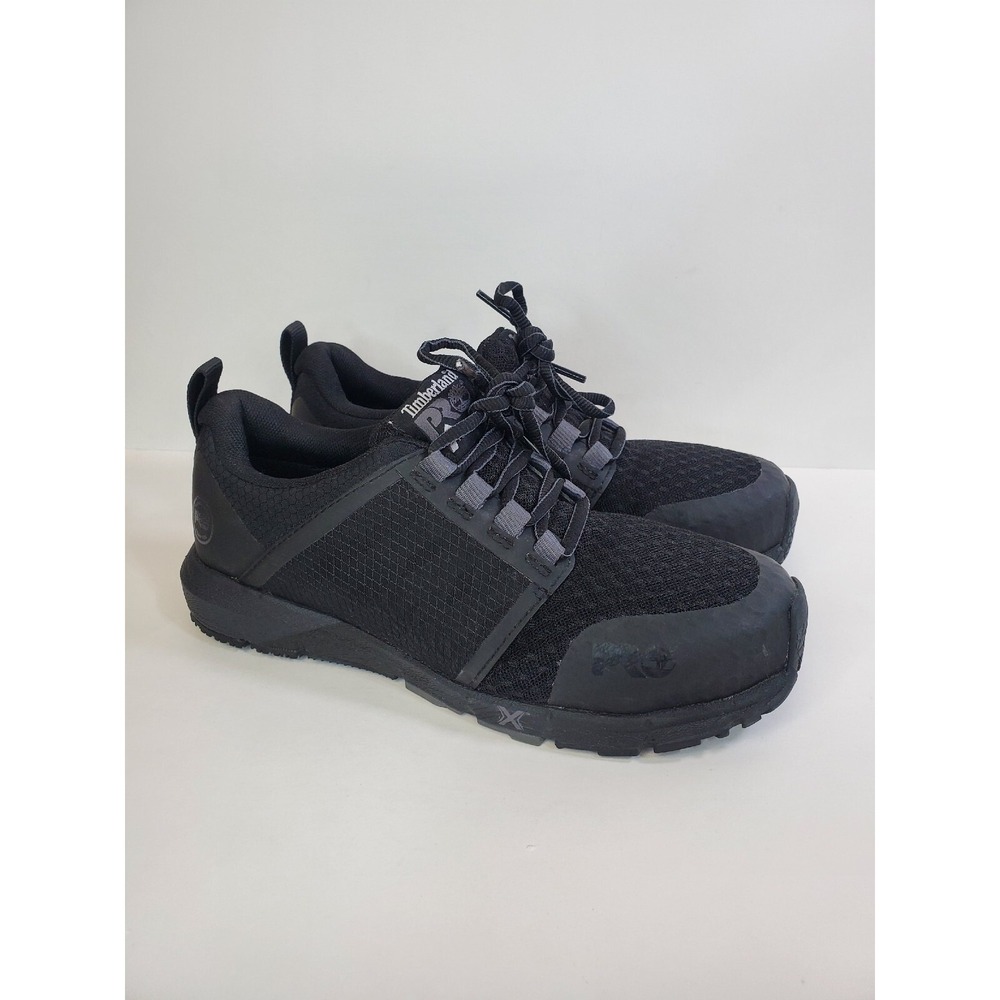 Timberland Safety Shoes Womens 6M Black Radius Composite Steel Toe Fatigue Pro
